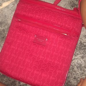 Red Michael Kors bag
